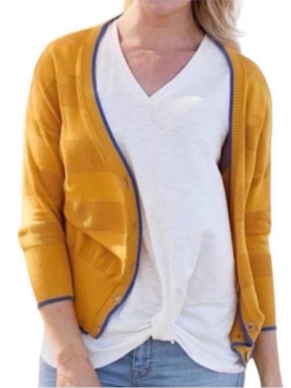 Matilda Jane x Joanna Gaines The Last Straw Cardigan Yellow Size XS
